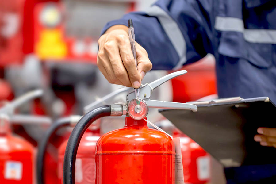 Szkolenie z obsługi sprzętu gaśniczego